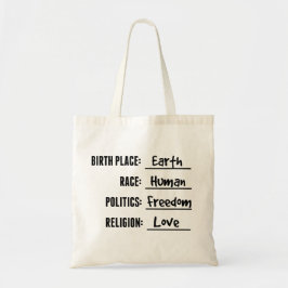 RED DE AARDE CANVAS TAS