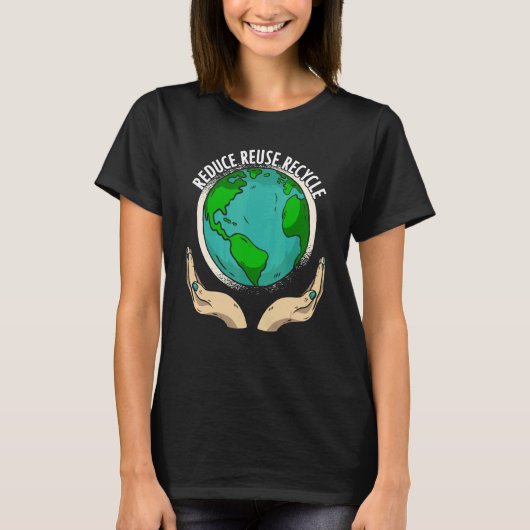 Red de Aarde Dag Pro Milieu Milieubeschermers T-shirt (Voorkant)