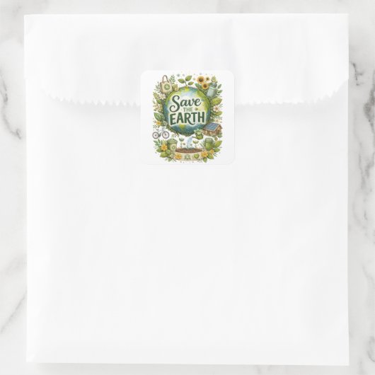 Red de Aarde – Eco Sticker (Tas)