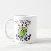 Red de aarde Het is de enige planeet met katten Koffiemok (Links)
