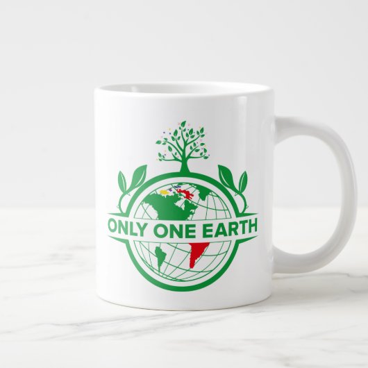 Red de aarde Red het leven Grote Koffiekop (Rechts)