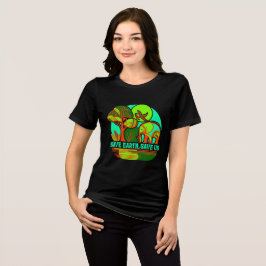 Red de aarde Red ons Olifant Aardedag T-shirt