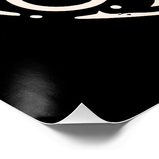 Red de aarde retro perfect poster (Hoek)