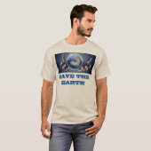 Red de aarde T-shirt (Voorkant volledig)