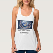 Red de aarde Vrouwen Tanktop (Voorkant)