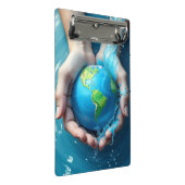 “Red de aarde Waterplaneet  Mini Klembord (Schuin)