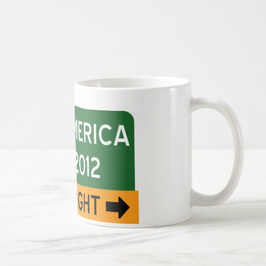 Red de Amerikaanse Republikein Koffiemok (Rechts)