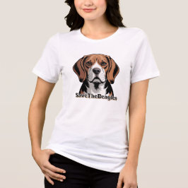 Red de Beagles | Hondenliefhebbers Tri-Blend Shirt