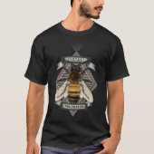 Red de Bee! : Ondersteun uw lokale bestuiver T-shirt (Voorkant)