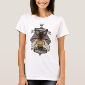 Red de Bee! : Ondersteun uw lokale bestuiver T-shirt (Voorkant)