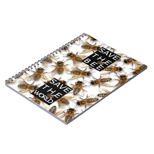 Red de Bee! Red de wereld! Boxed Bee Notitieboek (Linkerzijde)