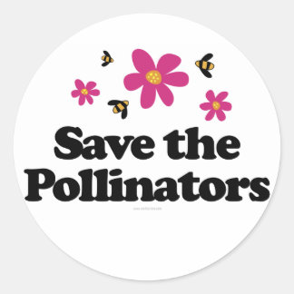Red de bestuivers ronde sticker