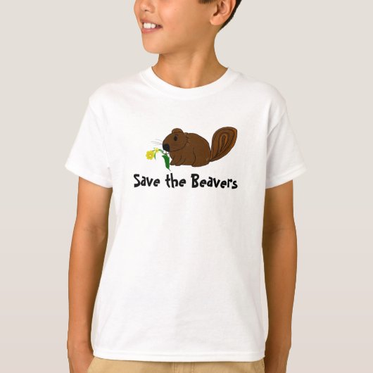 Red de Bevers T-shirt (Voorkant)
