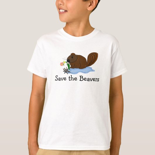 Red de Bevers T-shirt (Voorkant)