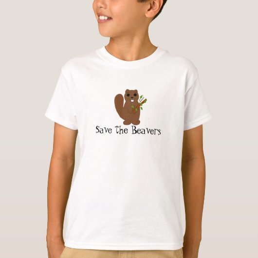 Red de Bevers T-shirt (Voorkant)