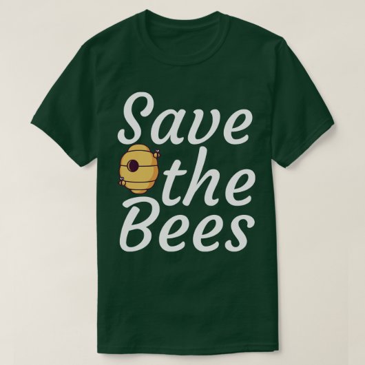 Red de bijen 3 t-shirt (Design voorkant)