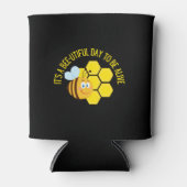 Red de Bijen BEE Slogan Quotes Bewustzijn Geschenk Blikjeskoeler (Voorkant)