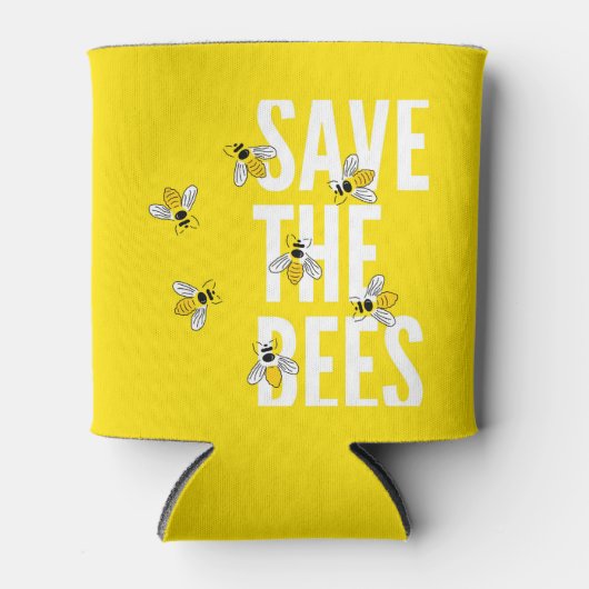 Red de Bijen Blikjeskoeler (Voorkant)