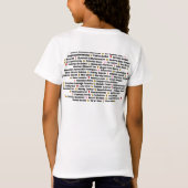Red de bijen - Cast T-shirt (Achterkant)