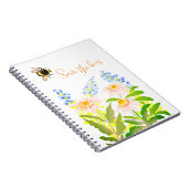 Red de bijen, hommel notitieboek (Rechterzijde)