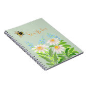 Red de bijen, hommel notitieboek (Rechterzijde)