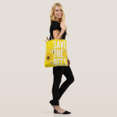 Red de Bijen HONINGRAAT HONINGPOT Tote Bag (Op model)