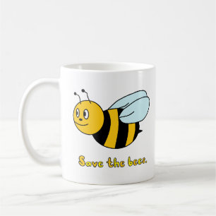 "Red de bijen" Koffiemok