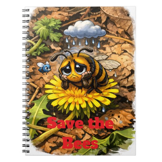 Red de Bijen Notitieboek (Voorkant)