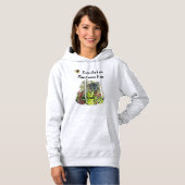Red de bijen, plant meer bomen hoodie (Voorkant volledig)
