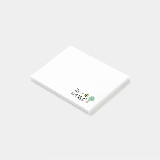 Red de bijen, Plant meer bomen! Post-it® Notes (Schuin)