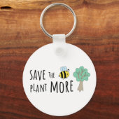 Red de bijen, Plant meer bomen! Sleutelhanger (Voorkant)