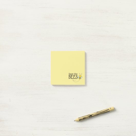 Red de Bijen Post-It Notities Post-it® Notes (Op bureau)