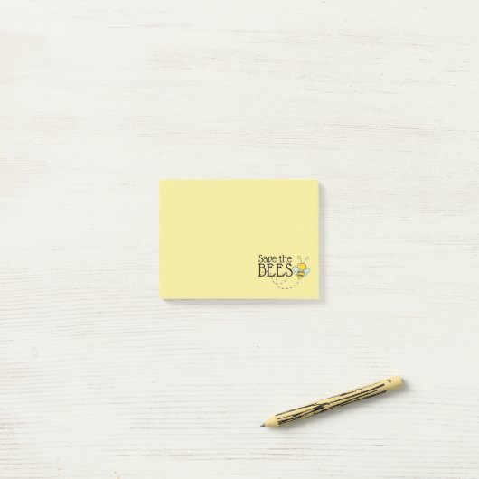 Red de Bijen Post-It Notities Post-it® Notes (Op bureau)