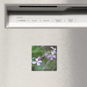 Red de bijen... Radijs bloemen magneet (Insitu (Vaatwasser))