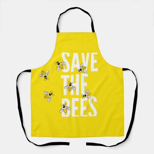 Red de Bijen Schort (Voorkant)