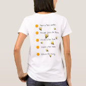 Red de Bijen T-shirt (Achterkant)