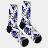 Red de blauwe vinvissen omdat we ze in gevaar hebb sokken (Rechts)