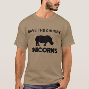 red de chubby unicorn t-shirt
