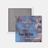 red de date , cherry blossom magneet (Voorkant / Achterkant)