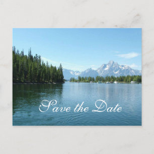 Red de datum, Grand Teton National Park Aankondigingskaart