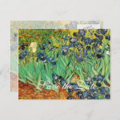 red de datum, Vincent van Gogh Aankondigingskaart (Voorkant / Achterkant)