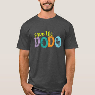 Red de Dodovogel van Mauritius jongen T-shirt