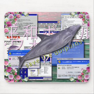 Red de Dolfijnen Mousepad Muismat