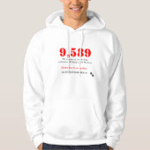 Red de doodskuid Shelter Animals. Hoodie (Voorkant)