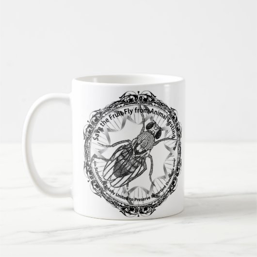 Red de Drosophila! Koffiemok (Links)