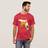 Red De Floridaanse Panter T-shirt (Voorkant volledig)