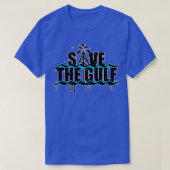 Red de Golf Stop Offshore Drilling T-shirt (Design voorkant)