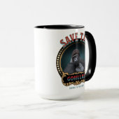 Red de gorilla | Bedreigde diersoorten Mok (Voorkant rechts)