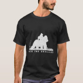 Red de gorilla's Mama Baby Gorilla T-shirt (Voorkant)