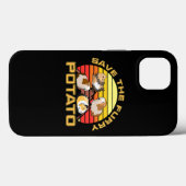 Red de harige aardappel schattig cavia liefhebber  Case-Mate iPhone case (Achterkant (horizontaal))
